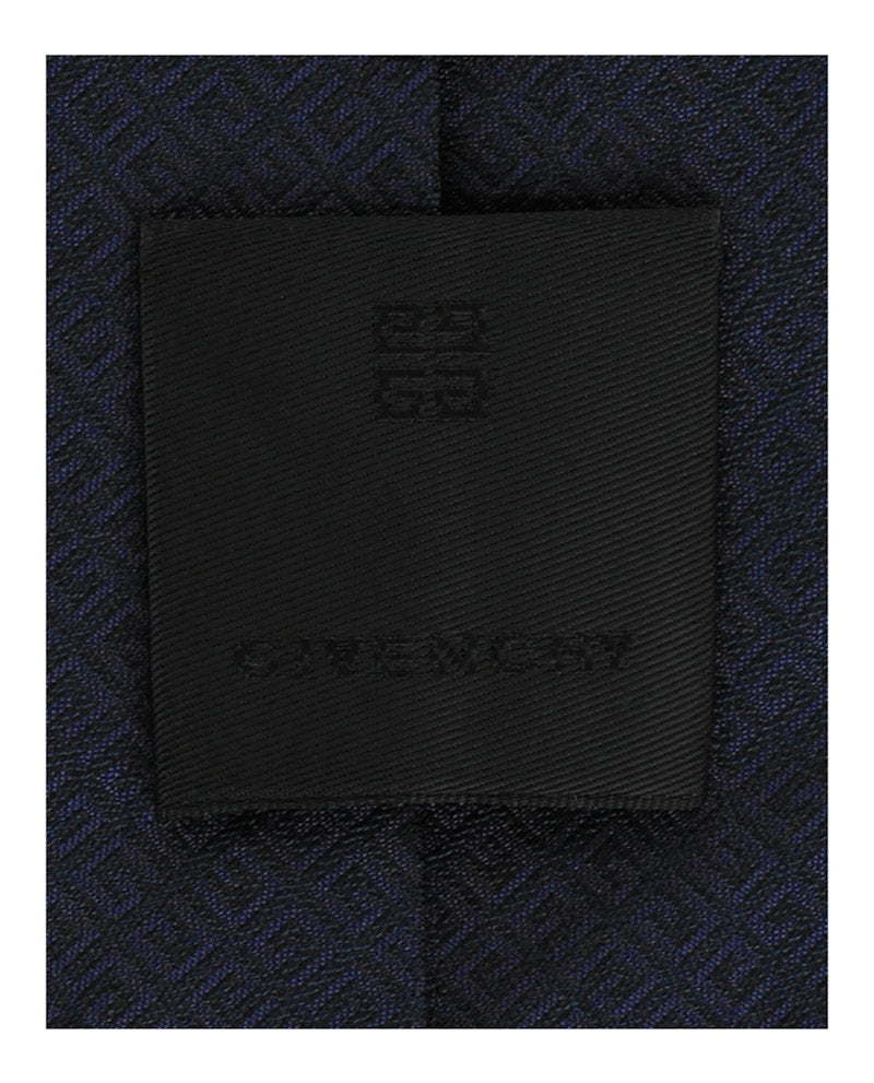 Givenchy 4G Silk Tie Navy