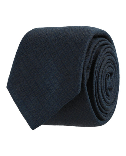 Givenchy 4G Silk Tie Navy/Navy