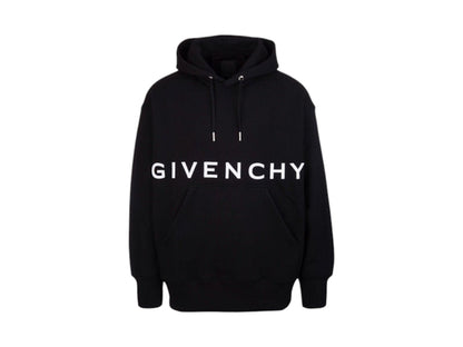Givenchy 4G Slim Fit Hoodie Black/White