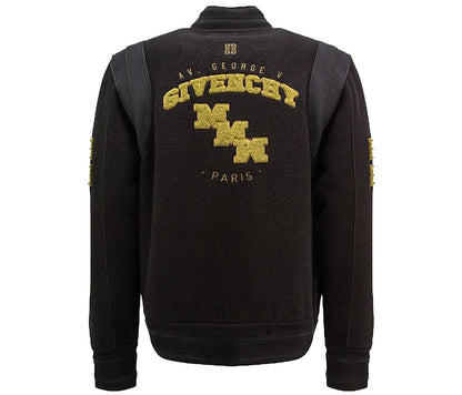 Givenchy 4G Wool Bomber Jacket Black