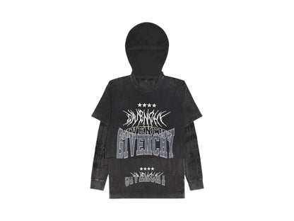 Givenchy All-In-One Balaclava T-shirt Grey