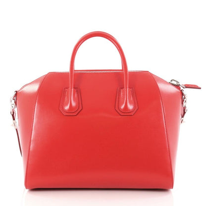 Givenchy Antigona Tote Glazed Medium Red