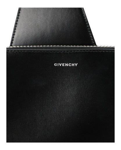 Givenchy Antigona U Crossbody In Box Leather Black
