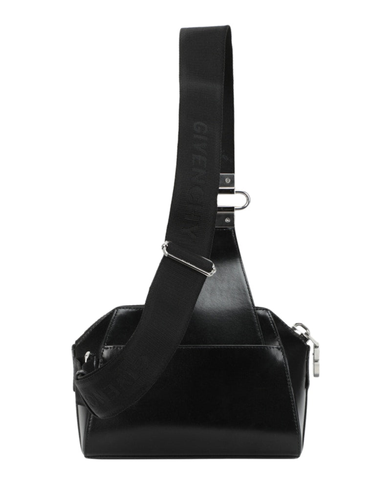 Givenchy Antigona U Crossbody In Box Leather Black