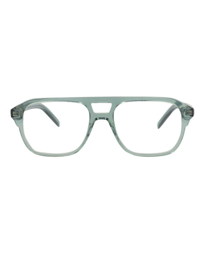 Givenchy Aviator-Frame Acetate Optical Frames Green Green Transparent (GV50035I-53-093)