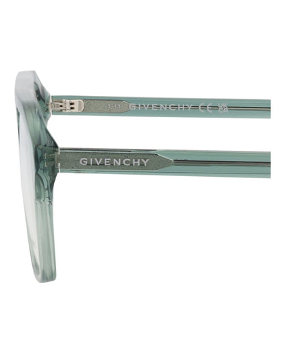 Givenchy Aviator-Frame Acetate Optical Frames Green Green Transparent (GV50035I-53-093)
