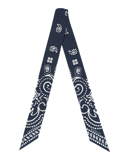 Givenchy Bandana Print Bandeau Navy White