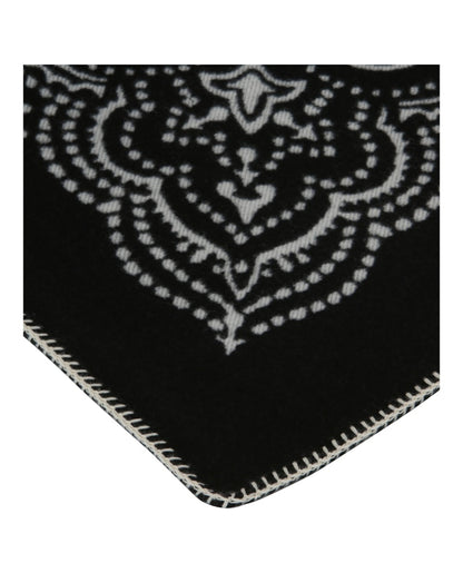 Givenchy Bandana Print Blanket Black/White