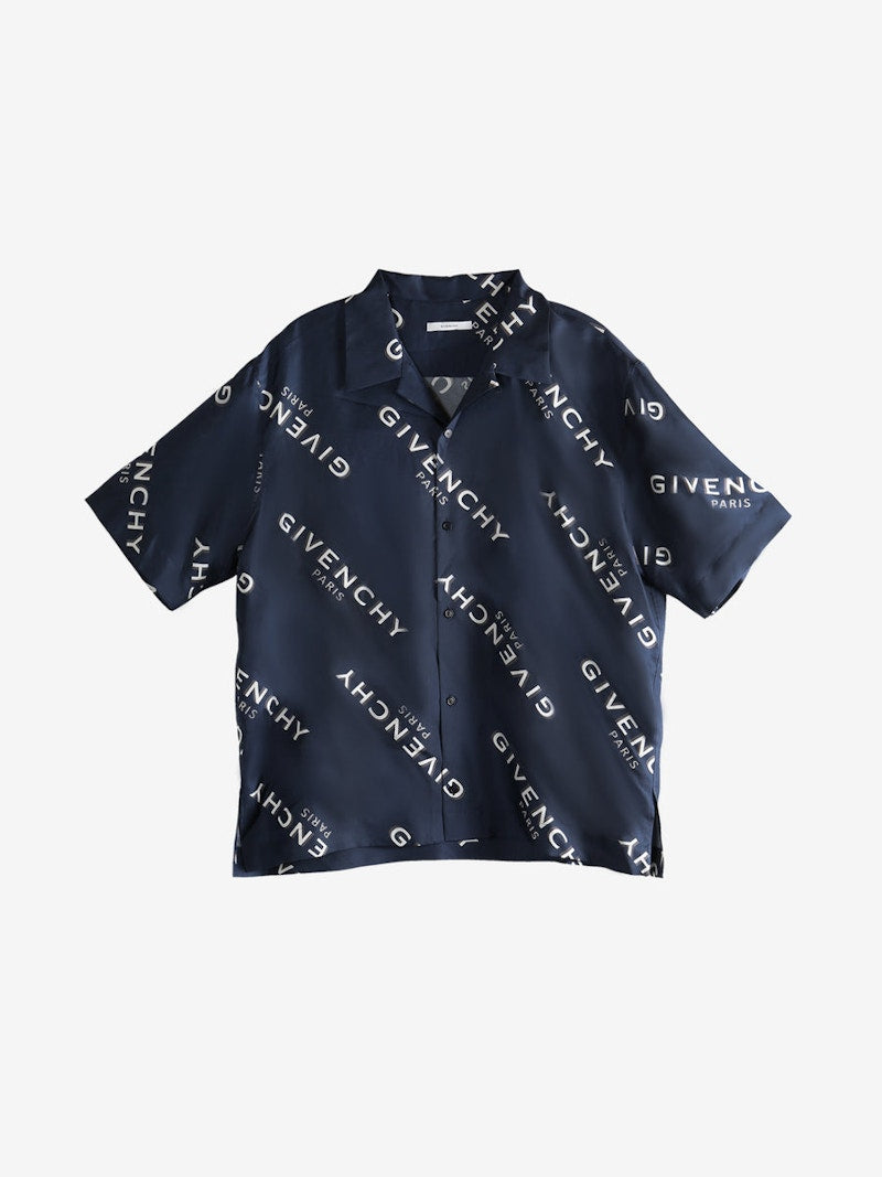 Givenchy Bowling Shirt Navy