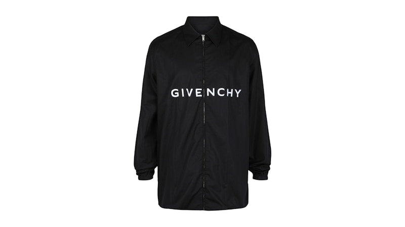 Givenchy Boxy Fit Poplin Shirt Black