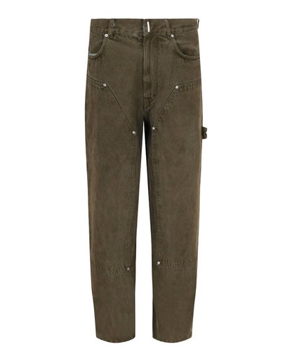 Givenchy Carpenter Jeans Black Khaki