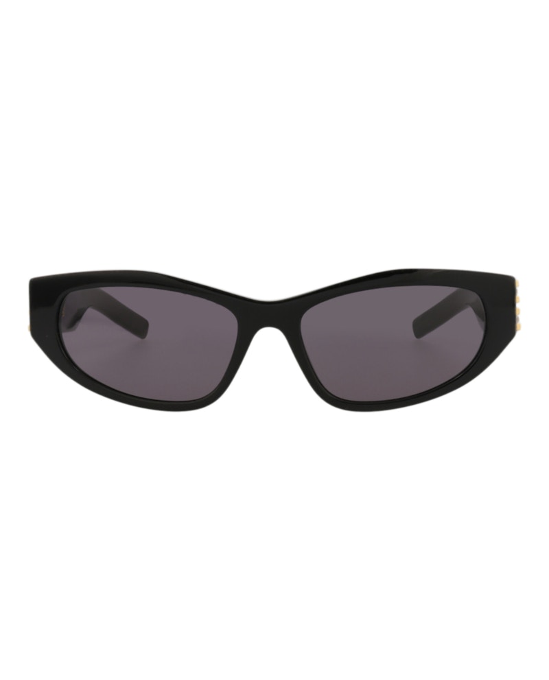 Givenchy Cat Eye-Frame Acetate Sunglasses Black Black Smoke (GV40078I-56-01A)