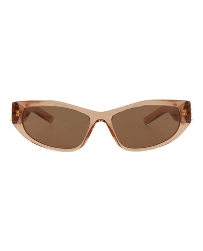 Givenchy Cat Eye-Frame Acetate Sunglasses Orange Orange Brown (GV40078I-56-42E)