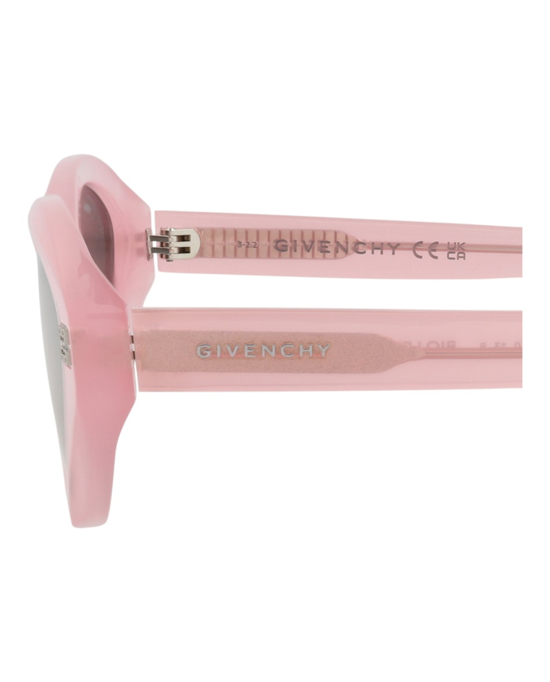Givenchy Cat Eye-Frame Acetate Sunglasses Pink Pink Silver (GV40038I-55-72C)