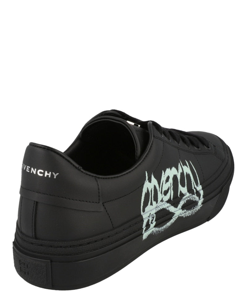 Givenchy City Sport Spray Paint Black Blue