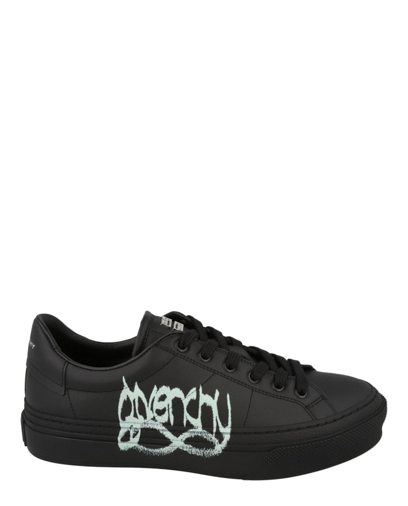 Givenchy City Sport Spray Paint Black Blue
