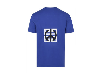 Givenchy Classic Fit Bonded T-Shirt Ocean Blue