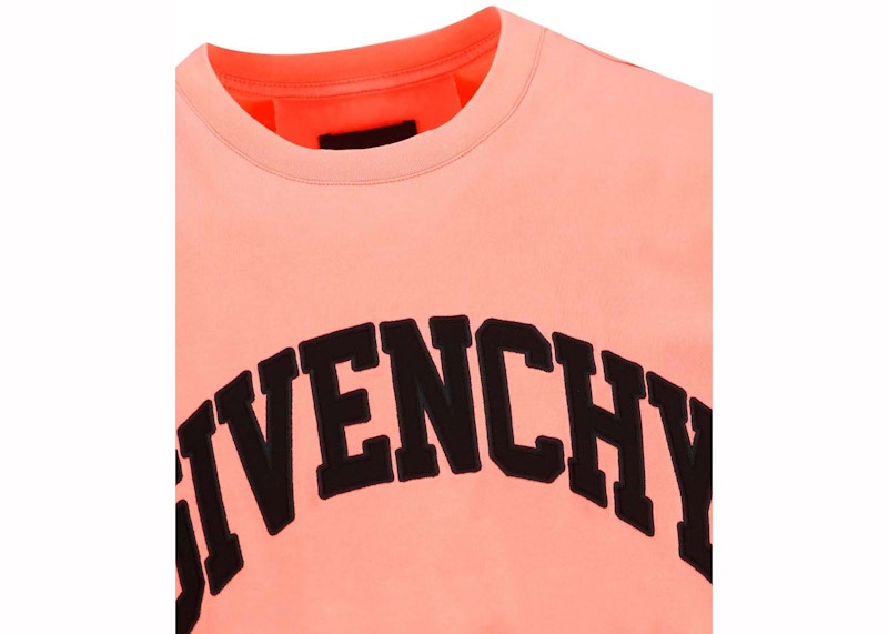 Givenchy College Oversize T-Shirt Coral