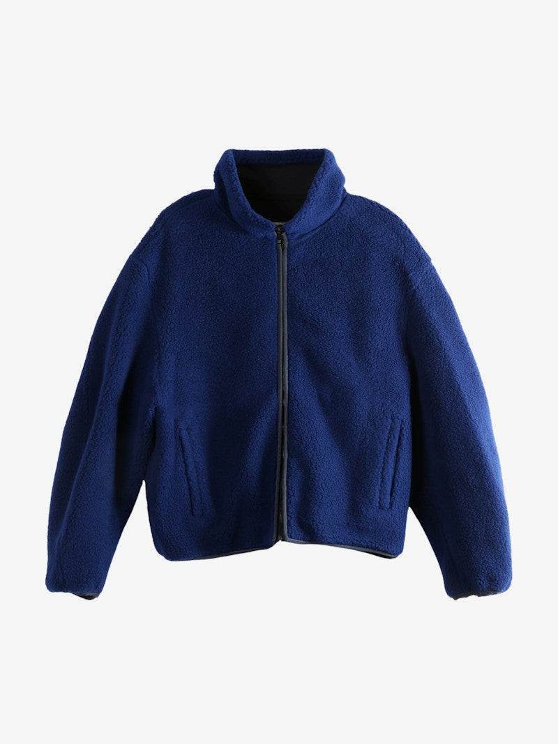 Givenchy Couture Seam Fleece Blouson Bright Blue