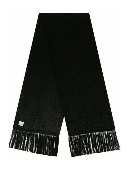 Givenchy Diagonal Logo Evening Scarf Black