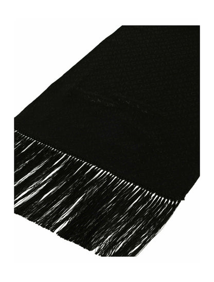 Givenchy Diagonal Logo Evening Scarf Black