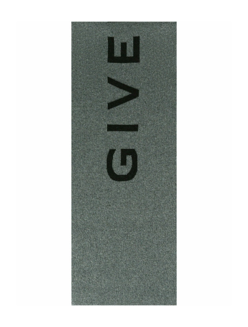 Givenchy Double Face Logo Scarf Grey/Multi