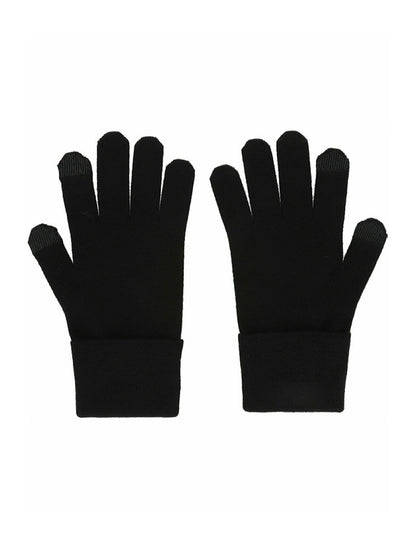 Givenchy Embroidered Logo Gloves Black/White