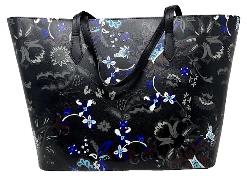 Givenchy Flower Pattern Tote Bag Black