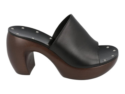 Givenchy G Clog Heel Sandals Black (Women's)