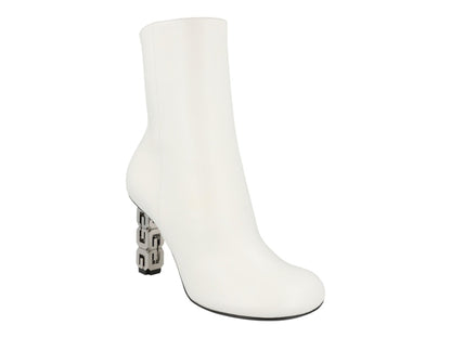 Givenchy G Cube Ankle Boots Ivory (Women's)