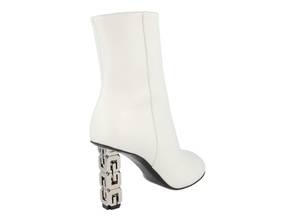 Givenchy G Cube Ankle Boots Ivory (Women's)