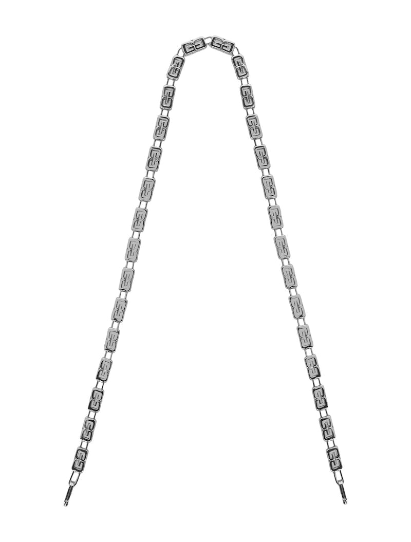 Givenchy G Cube Chain-Link Handbag Strap Palladium