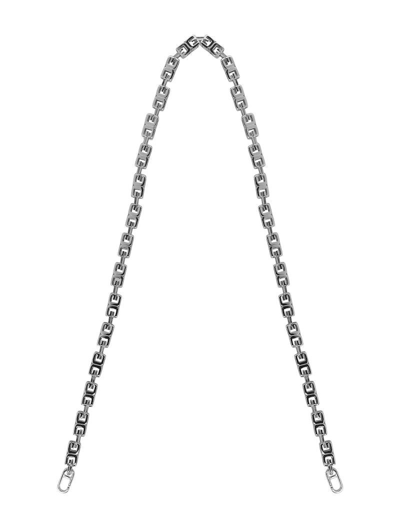 Givenchy G Cube Chain-Link Handbag Strap Palladium