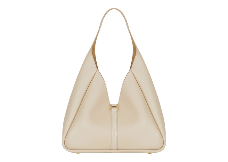 Givenchy G-Hobo Shoulder Bag Medium Natural Beige