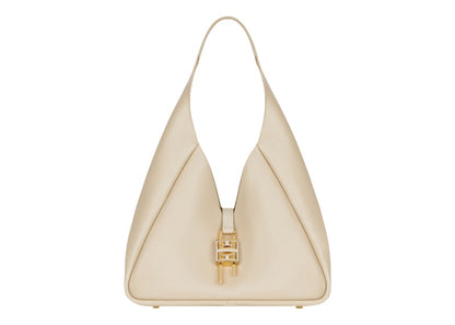 Givenchy G-Hobo Shoulder Bag Medium Natural Beige