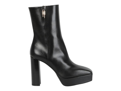 Givenchy G Lock Platform Ankle Boots Black (Women's)