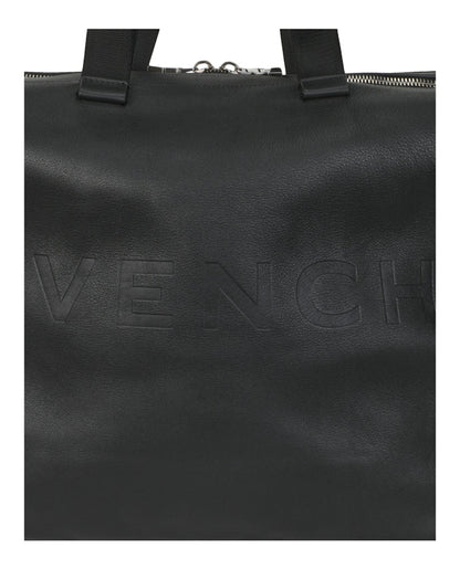 Givenchy G Shopper Large Tote Bag In Leather Black