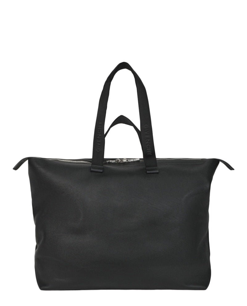 Givenchy G Shopper Large Tote Bag In Leather Black