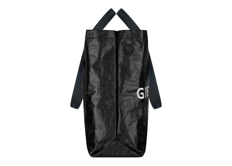 Givenchy G-Shopper Tote Bag Logo Print Black/White