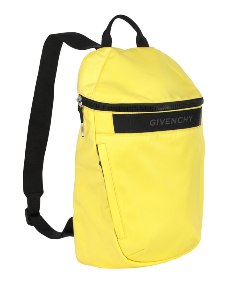 Givenchy G-Treck Backpack In Reflective Nylon Yellow