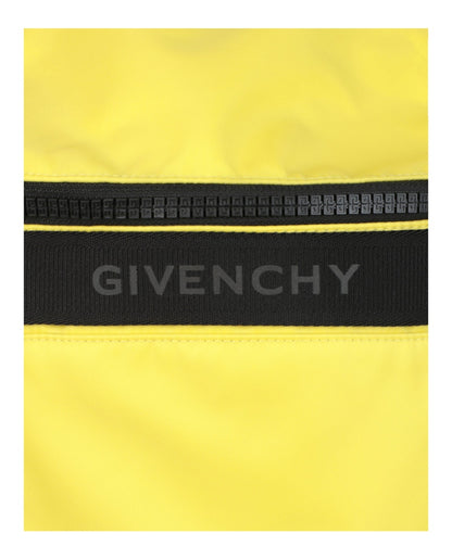 Givenchy G-Treck Backpack In Reflective Nylon Yellow