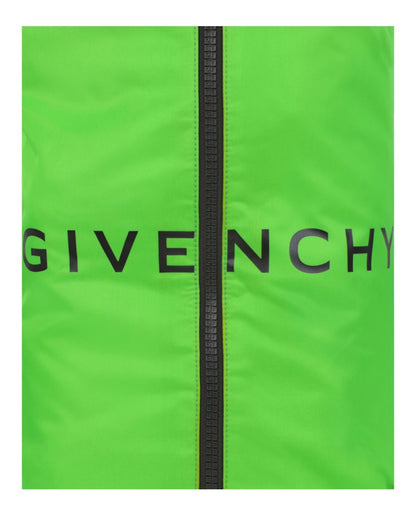 Givenchy G-Zip Backpack In Nylon Bright Green