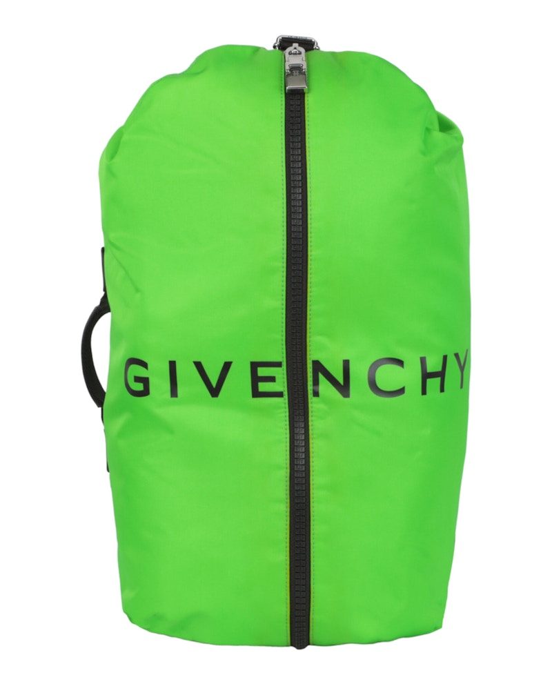 Givenchy G-Zip Backpack In Nylon Bright Green