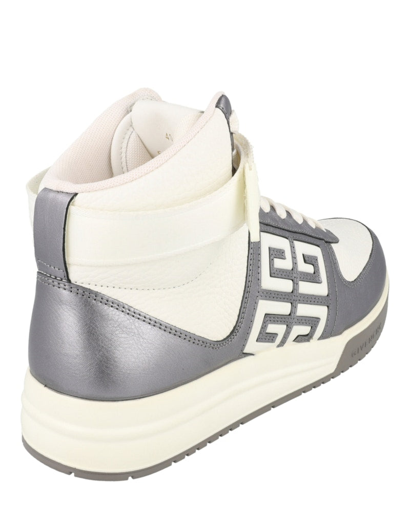 Givenchy G4 High-Top Silver Grey