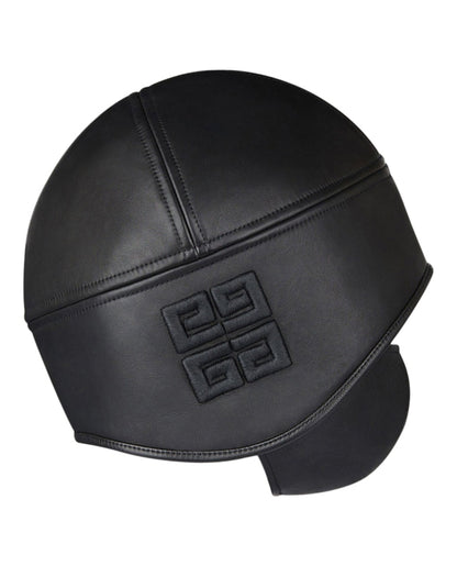 Givenchy x Bstroy Bucket Hat With Mask In Leather Black