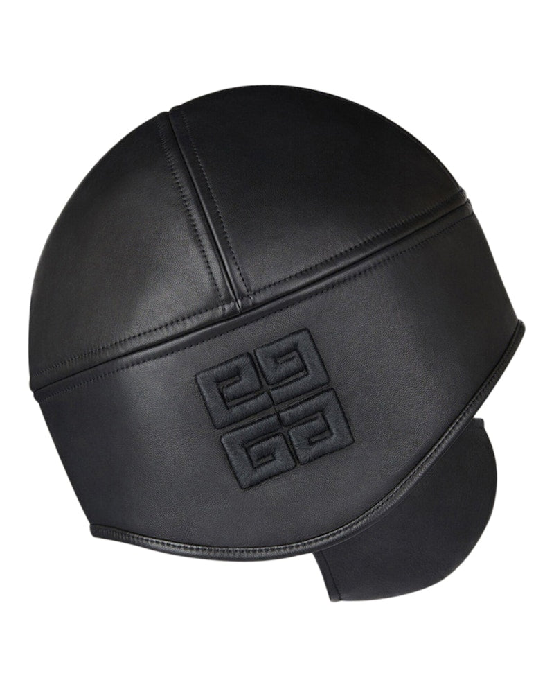 Givenchy x Bstroy Bucket Hat With Mask In Leather Black