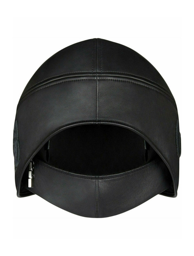 Givenchy x Bstroy Bucket Hat With Mask In Leather Black