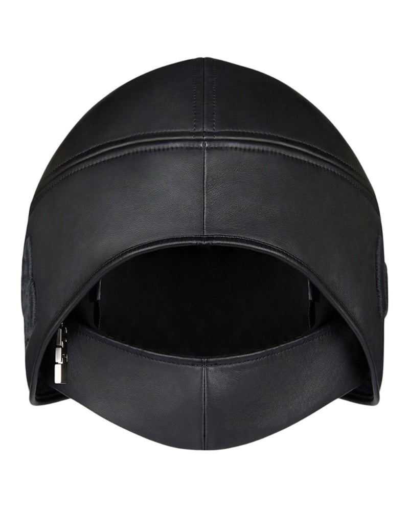 Givenchy x Bstroy Bucket Hat With Mask In Leather Black