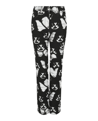 Givenchy Givenchy x Chito Tag Effect 4G Denim Jeans White Black