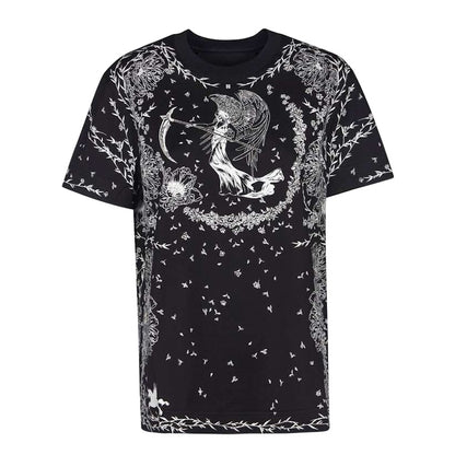 Givenchy Gothic Printed T-Shirt Black